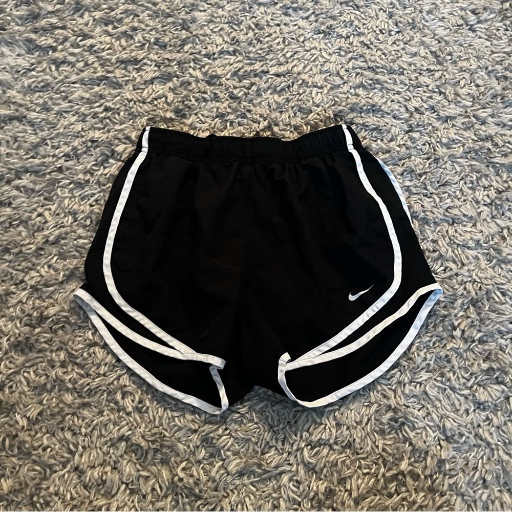 Nike black tempo shorts size medium